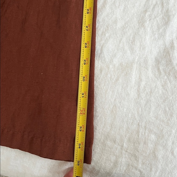 First Rite Wide Leg Linen Pants - Picture 4 of 7